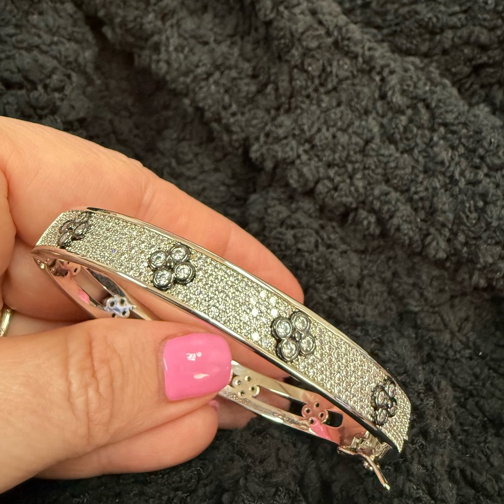 Park Lane “Royal” Silver  Bracelet with micro paved crystals